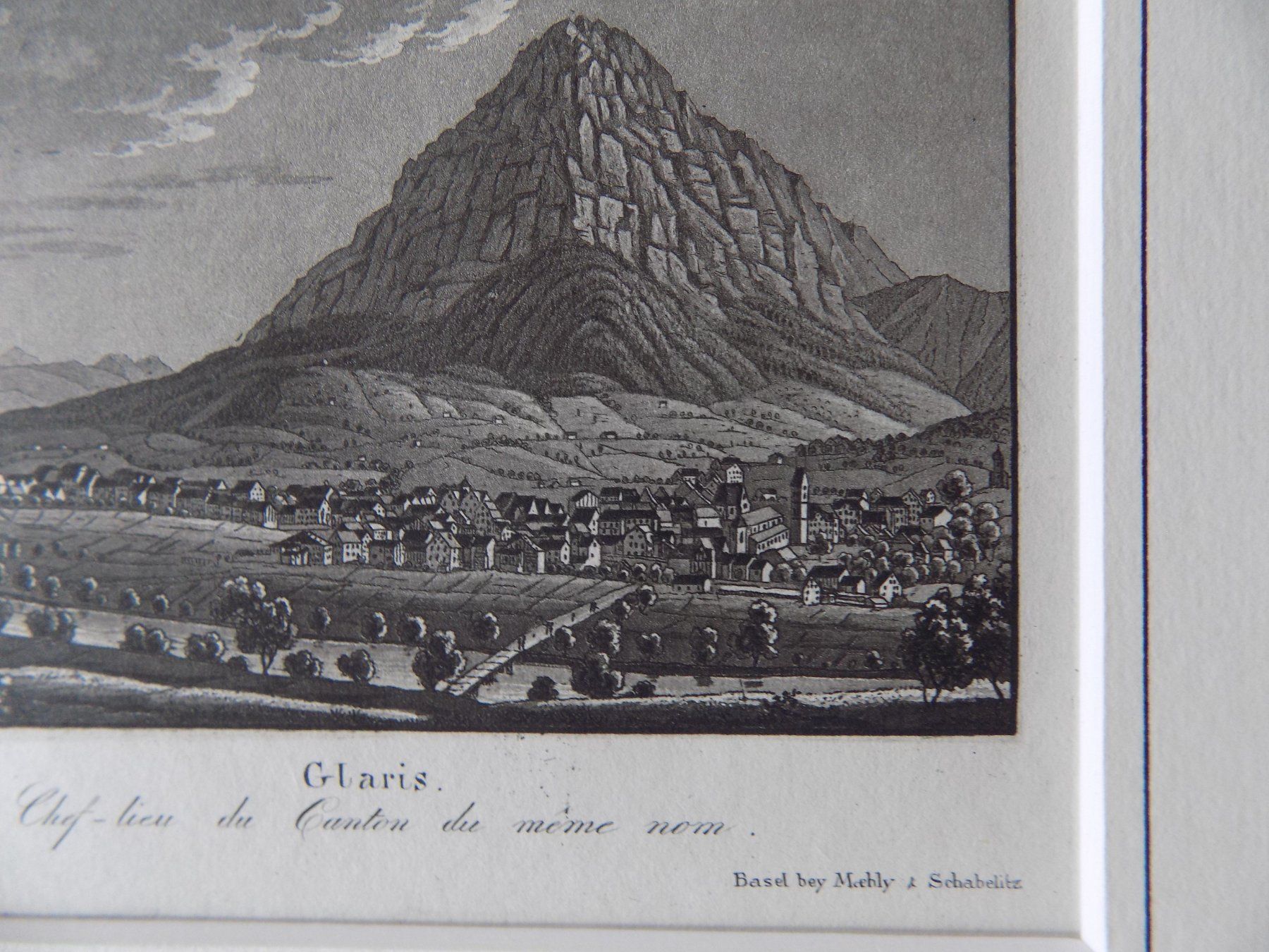 Gravures: Glarus seltene Aquatinta – D'occasion à Risch par Rischli15 3