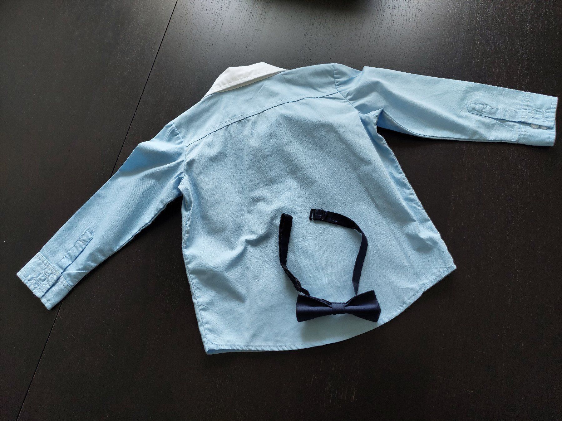 Camicie, Top & T-shirt: Hemd mit Fliege Gr. 86/92 – Nuovo (secondo la descrizione) da Grüningen venduto da SaSiSo 2