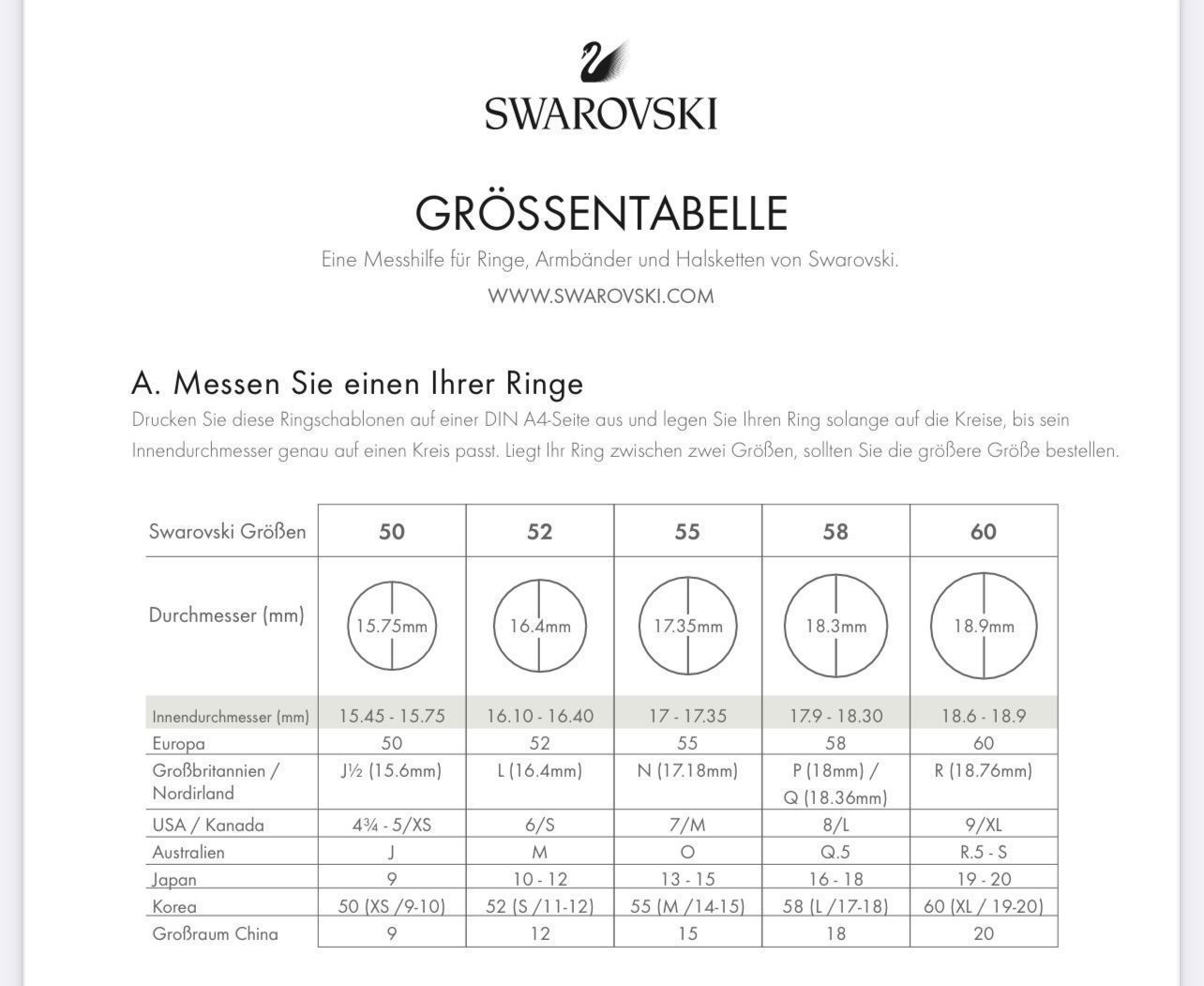 Swarovski Anelli: Original Swarovski Mini Chic Multi Multicolor Ring 60 Rose – Nuovo e nell'imballaggio originale da Suhr venduto da Juvelia 4