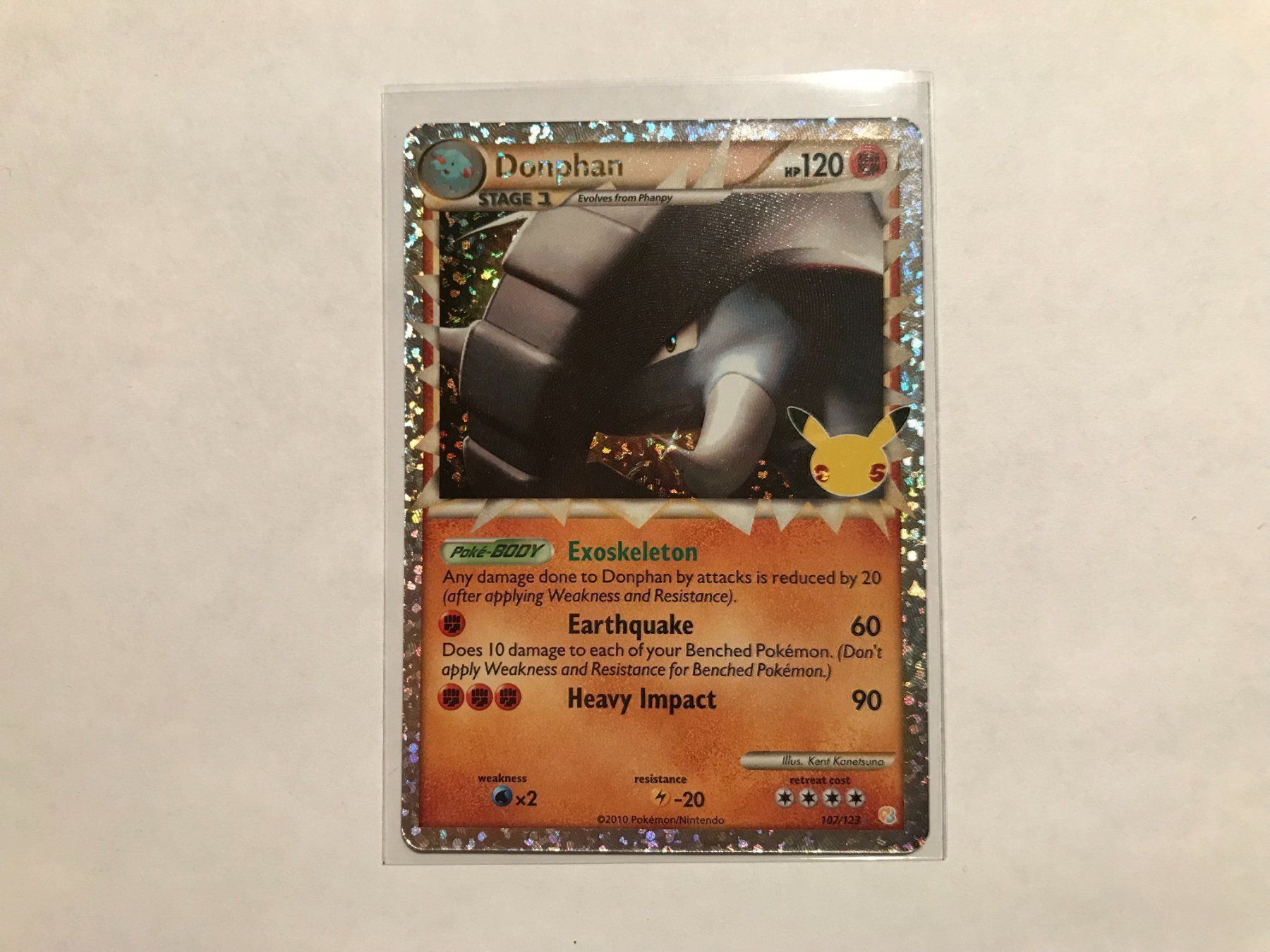 Pokémon Carte collezionabili: Donphan Prime 25th Anniversary – Nuovo (secondo la descrizione) da Hagendorn venduto da Pokecollectorch