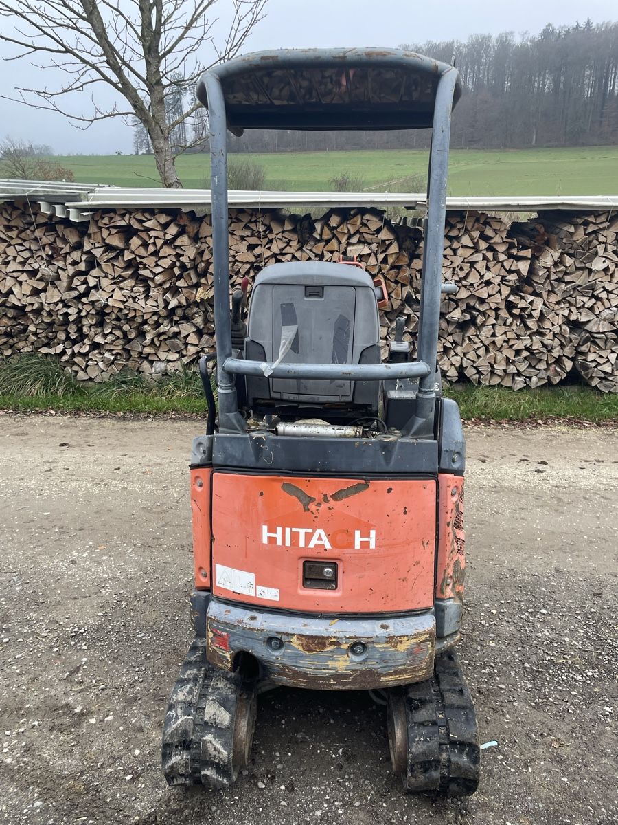 Hitachi Bagger: Hitachi Minibagger Zaxis 17U-2 2008 – Gebraucht aus Nennigkofen von brosme88 1