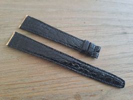 Uhren Armband Krokodil Leder 14 mm