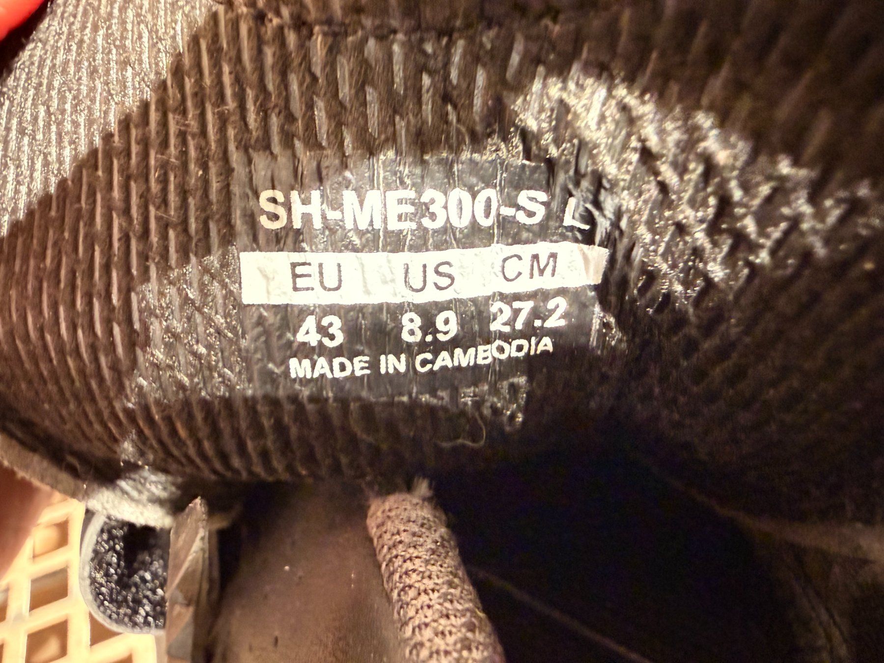 Herrenschuhe: Shimano ME3 Gr.43 – Neu und originalverpackt aus Lauterbrunnen von Imboden-Bike 2