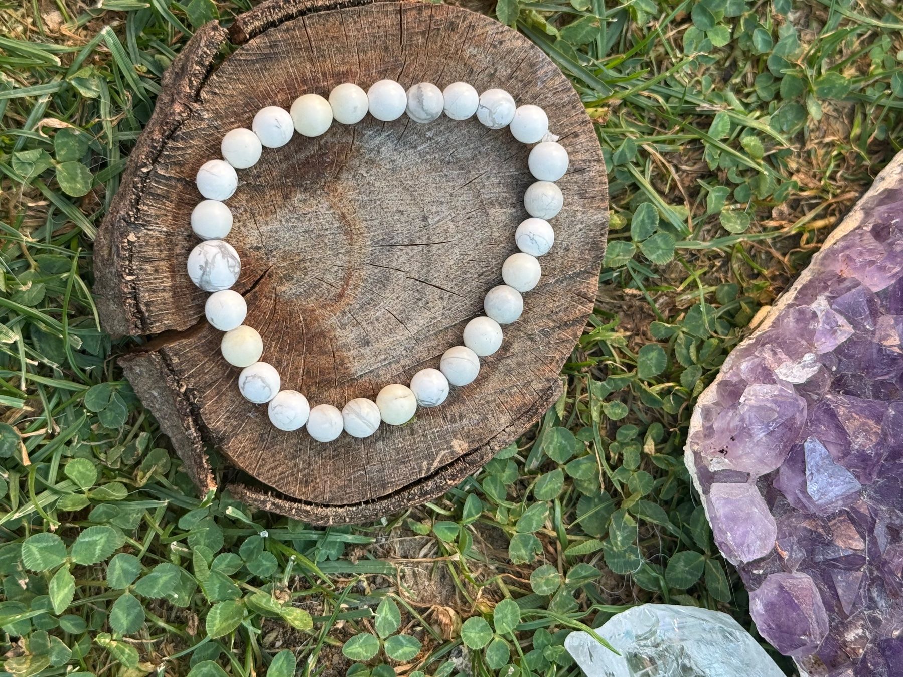 Bracelets: Armband Howlite 6mm – Neuf (Voir description) à Russikon par Jennyfee_07