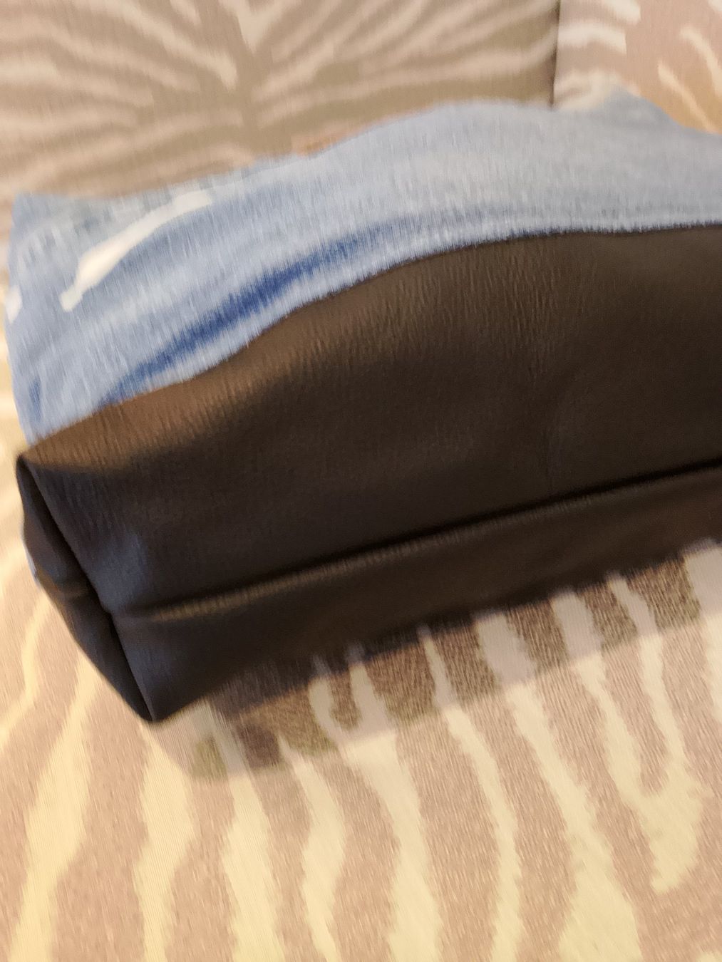 Borse da donna: Jeans Tasche mit Leder Neu – Nuovo (secondo la descrizione) da Bellikon venduto da MellonCollieMitTwint 3