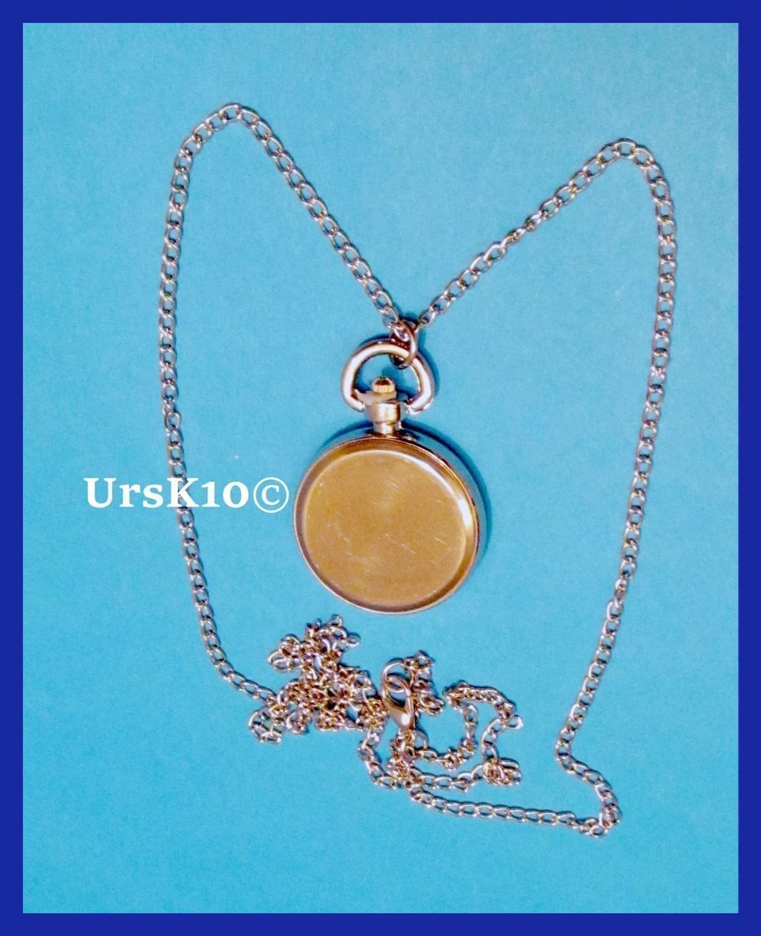 Ketten: NEUE Umhängeuhr silbrig mit Kette – Neu und originalverpackt aus St. Margarethen TG von ursk10 4