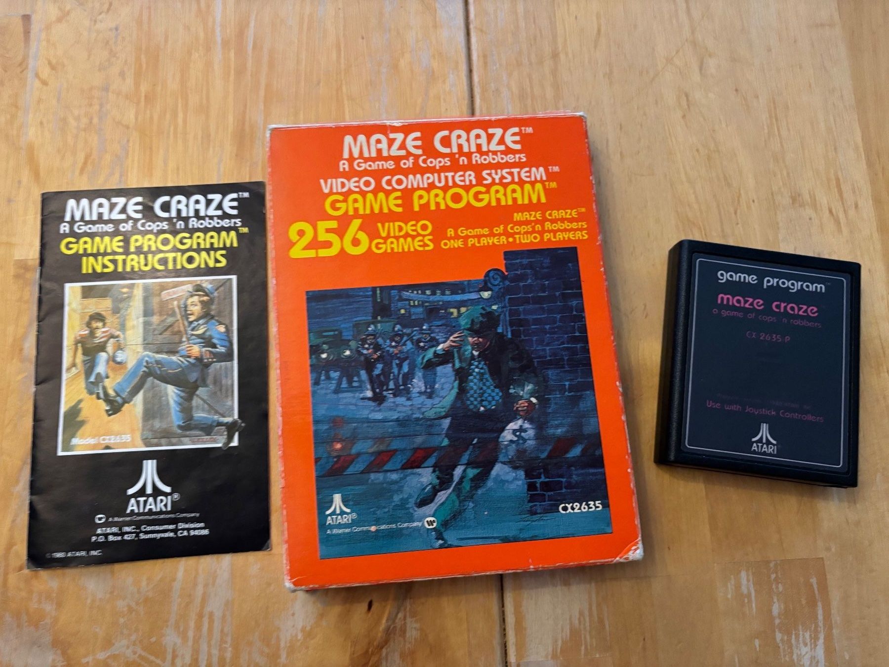 Atari Giochi: Maze Craze (CIB) – Usato da Frenkendorf venduto da gelbeZinnie