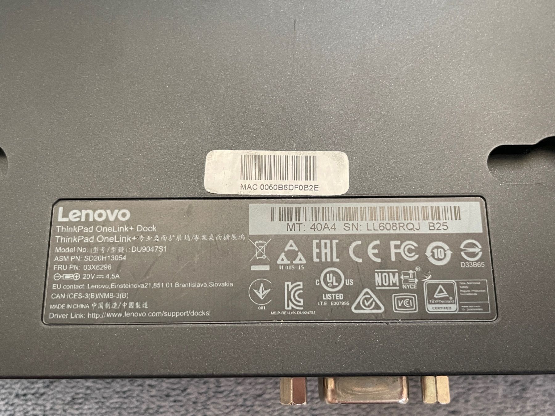 Docking station: Lenovo ThinkPad OneLink+ Dock – Usato da MAGDEN venduto da GoldenEagle2020 3