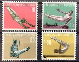 1957 - Liechtenstein Sport Serie IV  **
