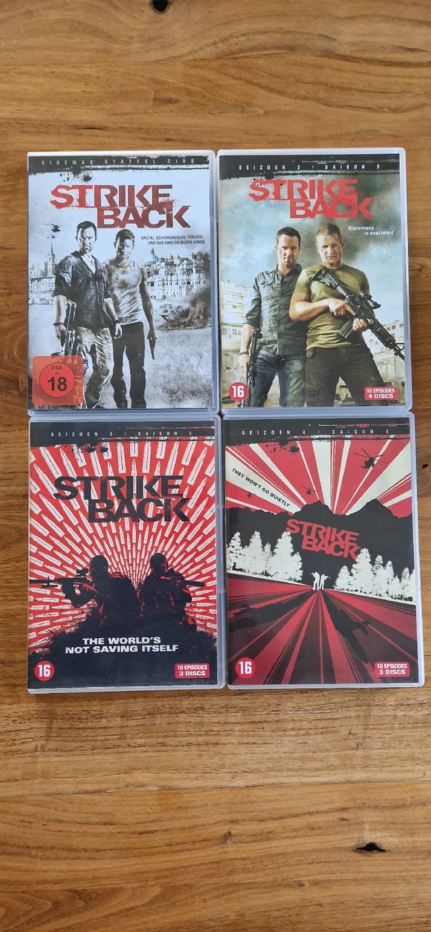 Tutti i DVDs: Strike Back Staffel 1-4 – Usato da Luzern venduto da goepf6014