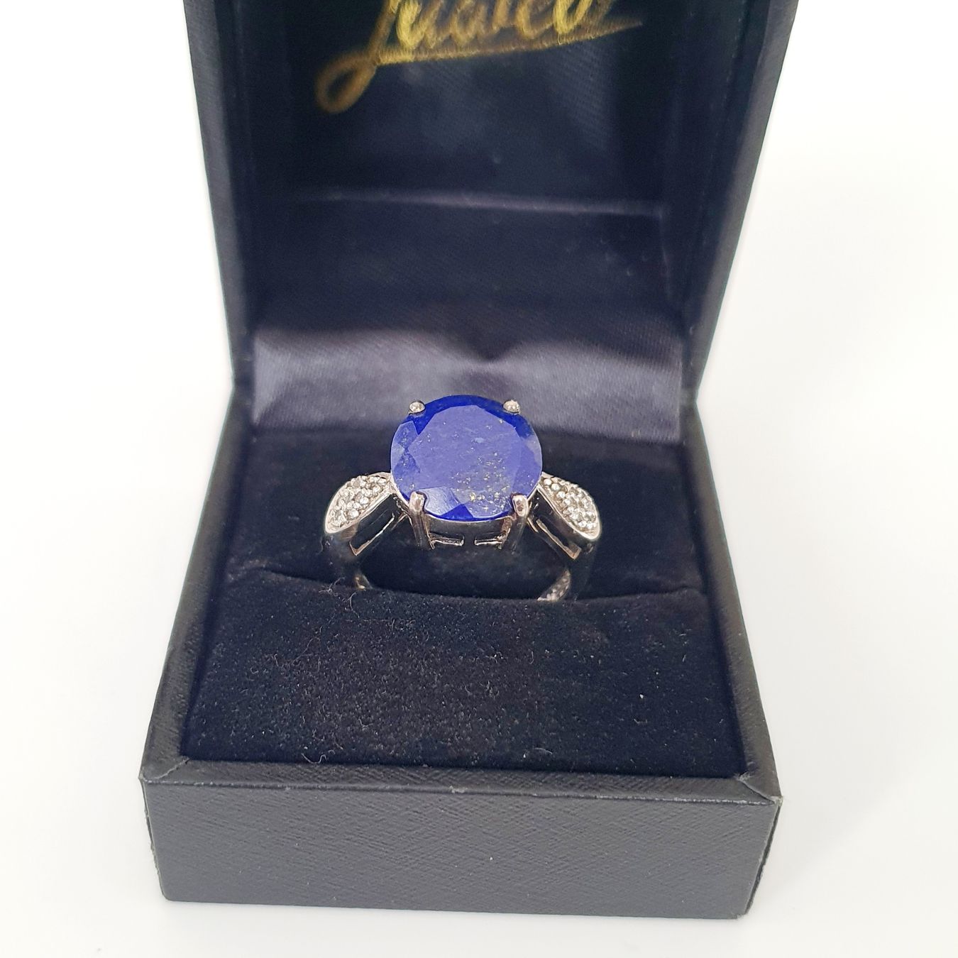 Anelli: Juwelo Lapis Lazuli Ring, 925 Silber, Gr. 17.3mm – Usato da Kreuzlingen venduto da Wunderkiste123 3