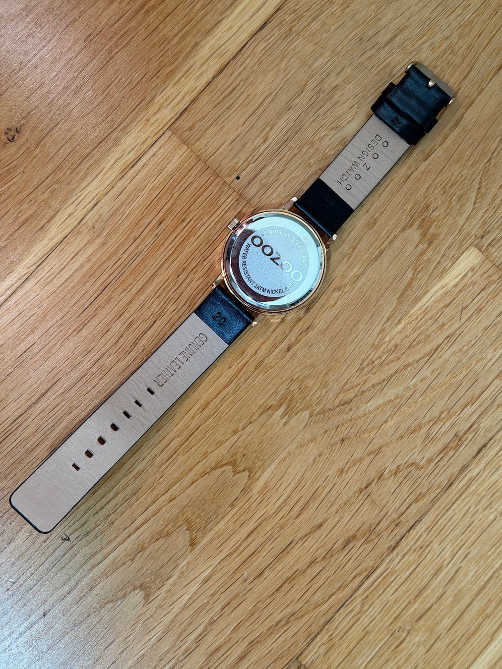 Uhren: Oozoo Timepieces, Leder schwarz UOC10829 – Gebraucht aus Adliswil von Ch_Mei 4