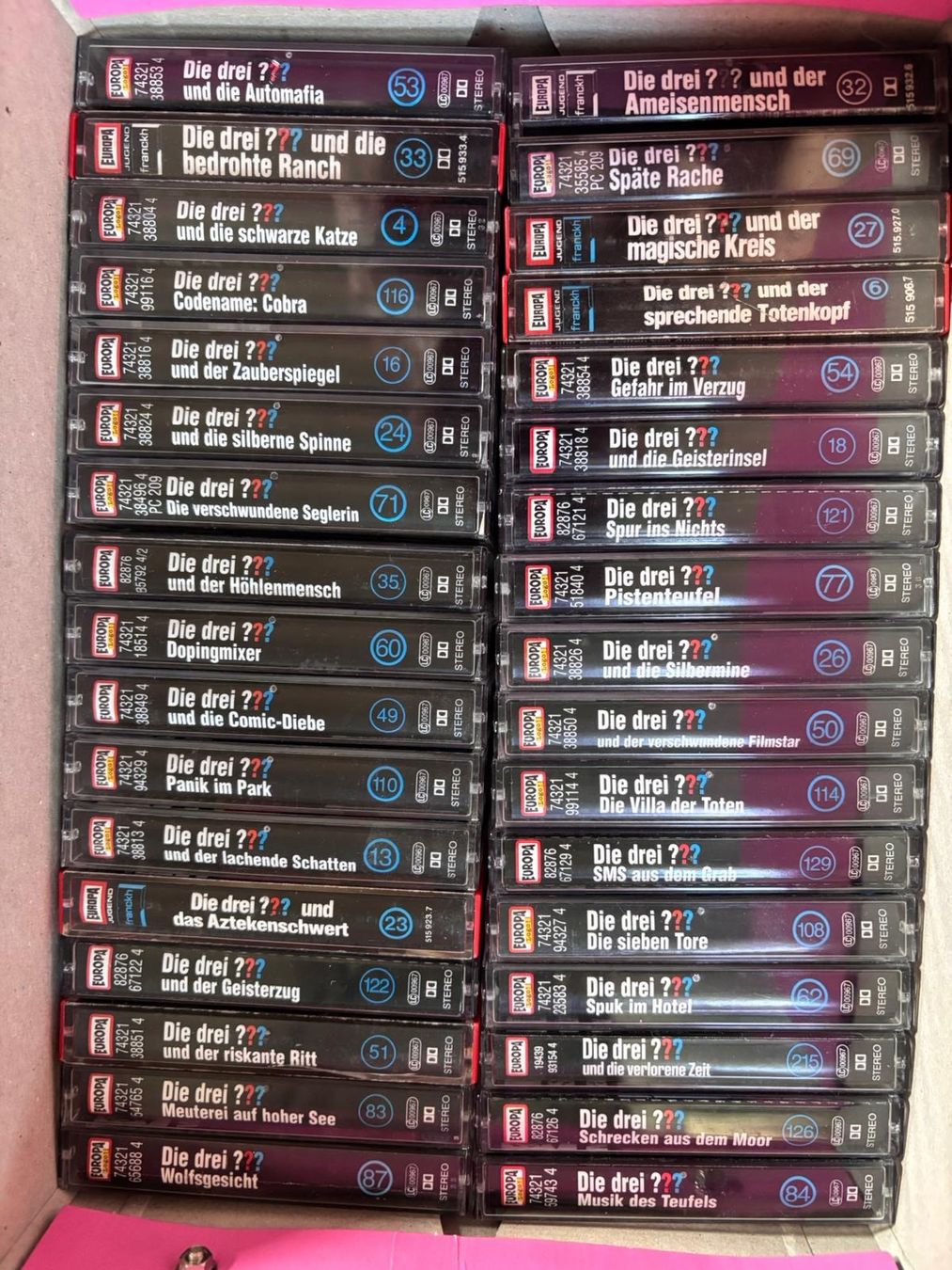 Musicassette: Die Drei ??? Kassetten Konvolut – Usato da Grenchen venduto da Vintagewatchoverdose 3