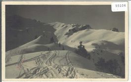 Obere Molseralp mit Stelligrat im Winter