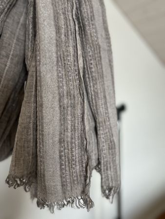 Moshi Moshi, cooler Baumwoll-Schal, Farbe Grau, Neuwertig!