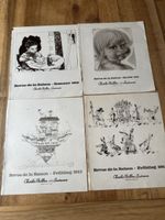 Umschlagblätter Veillon Katalog, 1959-62