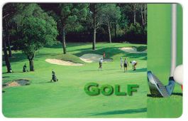 Golf - Telefonkarte der A-Serie mit 6'000er Auflage