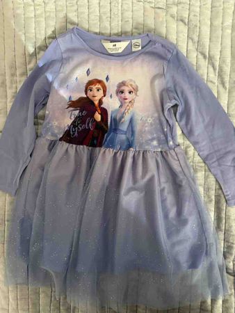Robe H&M Disney Fille Manches Longues Taille 134