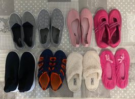 Damenschuhe Sandalen Slippers Set Grösse 38 8 Paar