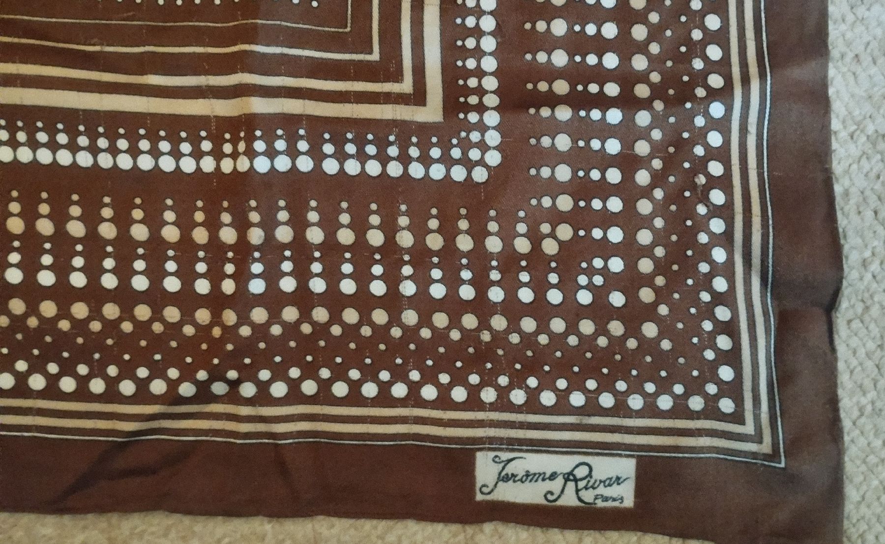 Foulards, Tücher & Schals: Foulard Vintage Paris – Gebraucht aus Schiers von bak007 1