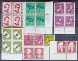 PRO JUVENTUTE 1951 à 1958: Lot de timbres neufs **