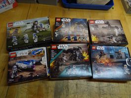Lego Star Wars Set, Neu, Bauanleitung, OVP ohne Figuren (1)