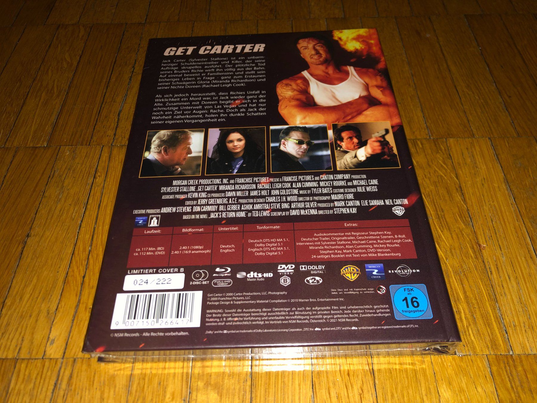 Tutti i DVDs: Get Carter - MEDIABOOK - B - UNCUT – Nuovo e nell'imballaggio originale da Basel venduto da havsok 1