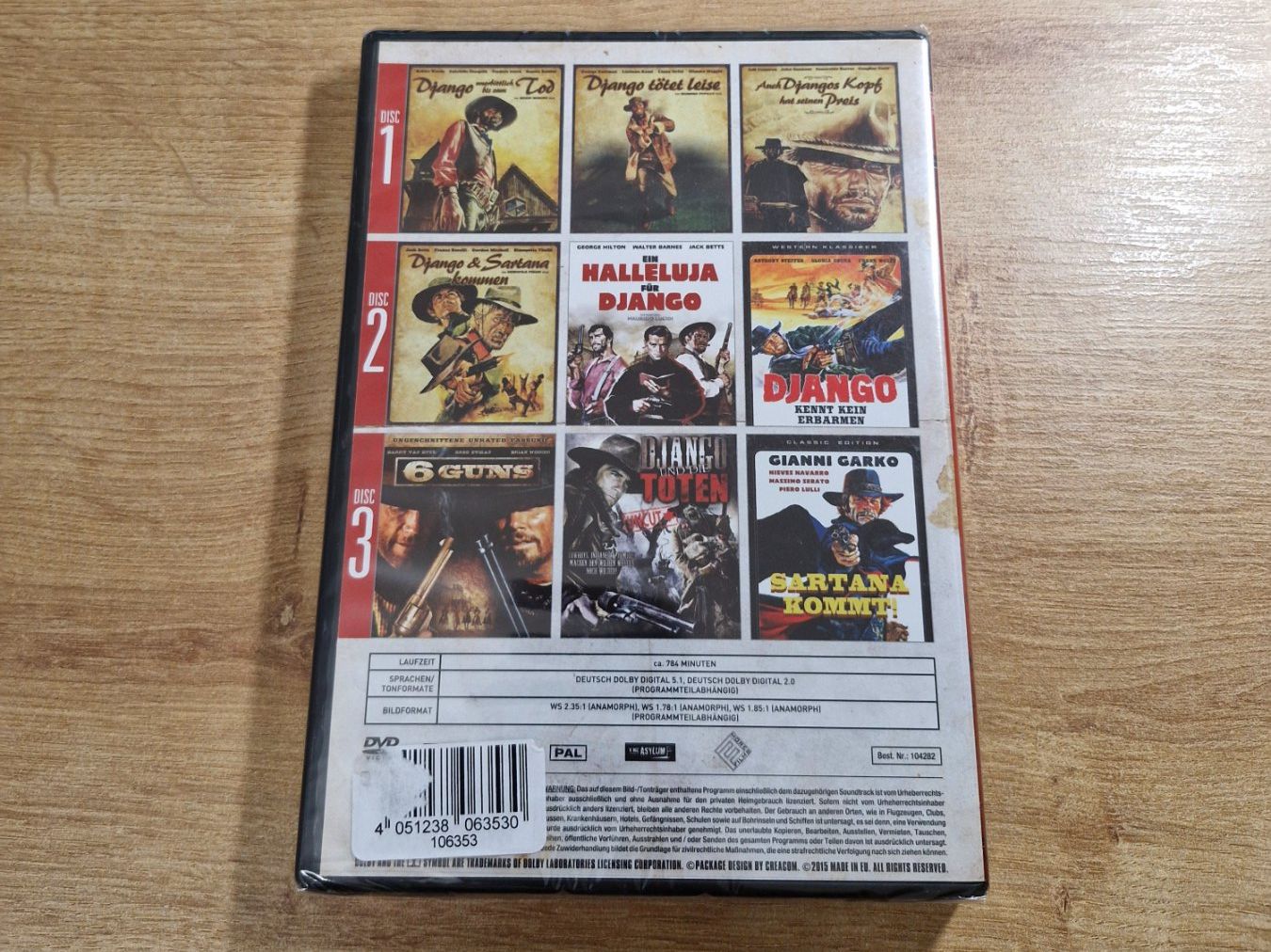 Tutti i DVDs: Django - Hero without Chains NEU OVP RAR DVD – Nuovo e nell'imballaggio originale da Pfungen venduto da Whitie 1