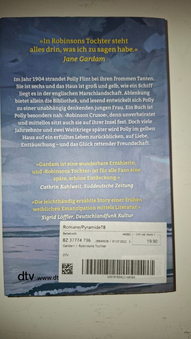 Bücher: Jane Gardam: Robinsons Tochter – Gebraucht aus Dietikon von Buchantiqdietikon 1