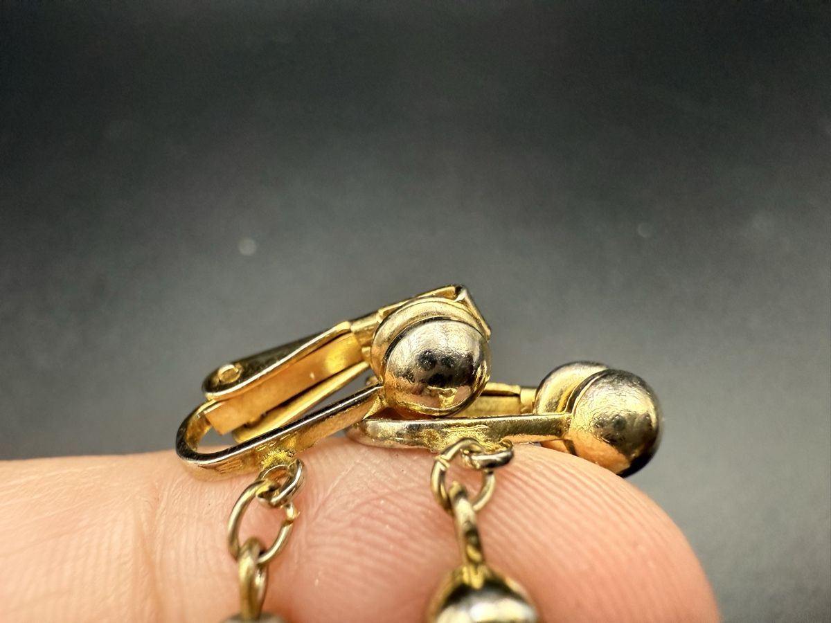 Orecchini pendenti & Orecchini a lobo: Vintage Goldfarbene Ohrringe – Usato da Lamone venduto da LaCantinaMagica 5