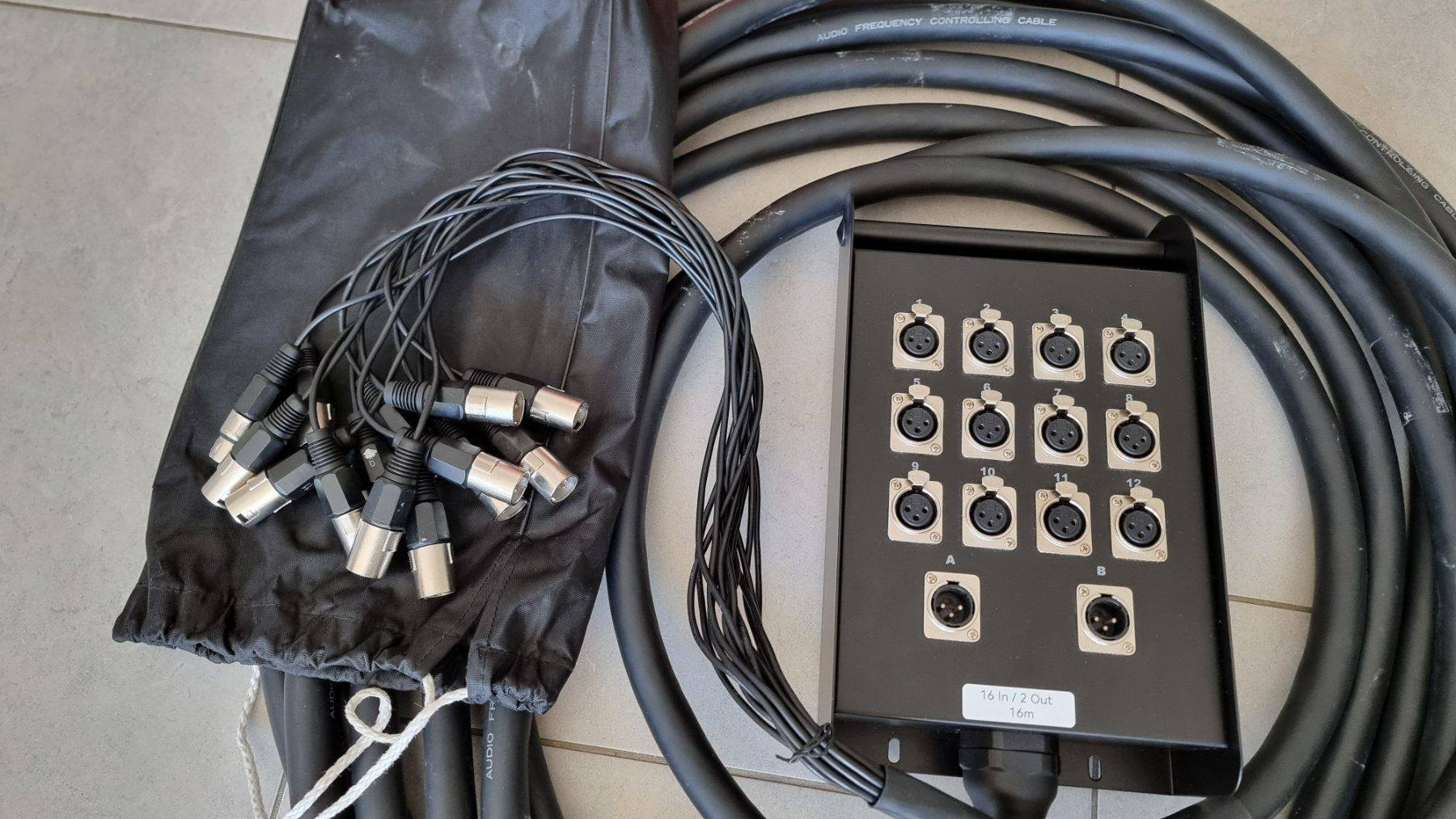Mischpulte: Stage-Box 12x2 XLR / 16m – Gebraucht aus Bischofszell von Gitit 3