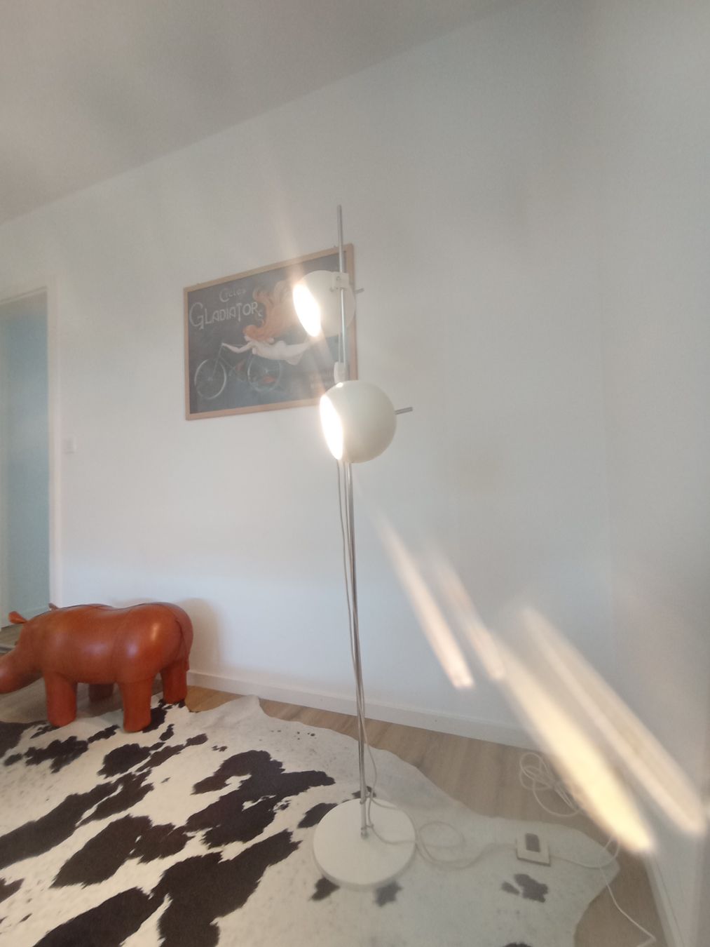 Lampade: Vintage Eye Ball Stehlampe – Usato da Affoltern am Albis venduto da sprax 5