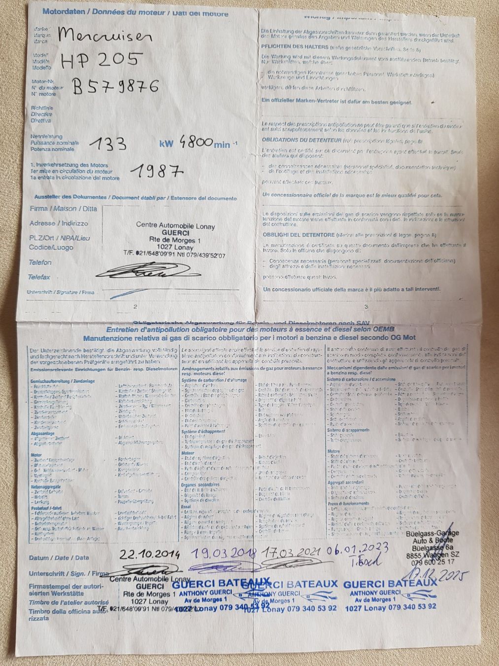 Cramar Barche: Motorboot Cramar Stampy – Usato da Adliswil venduto da Gobinda 5