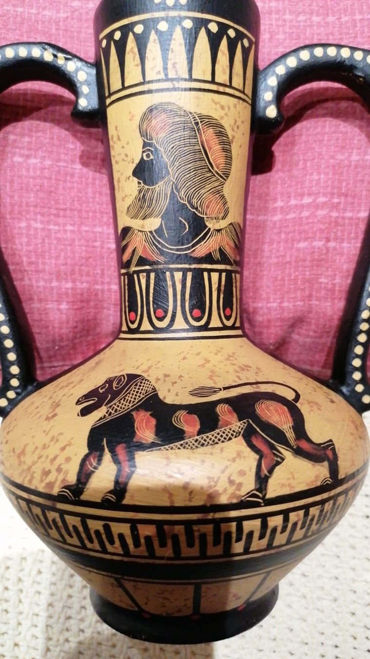 Caraffe: Vier schöne Amphoren aus Knossos – Usato da Grächen venduto da Hel7890 6