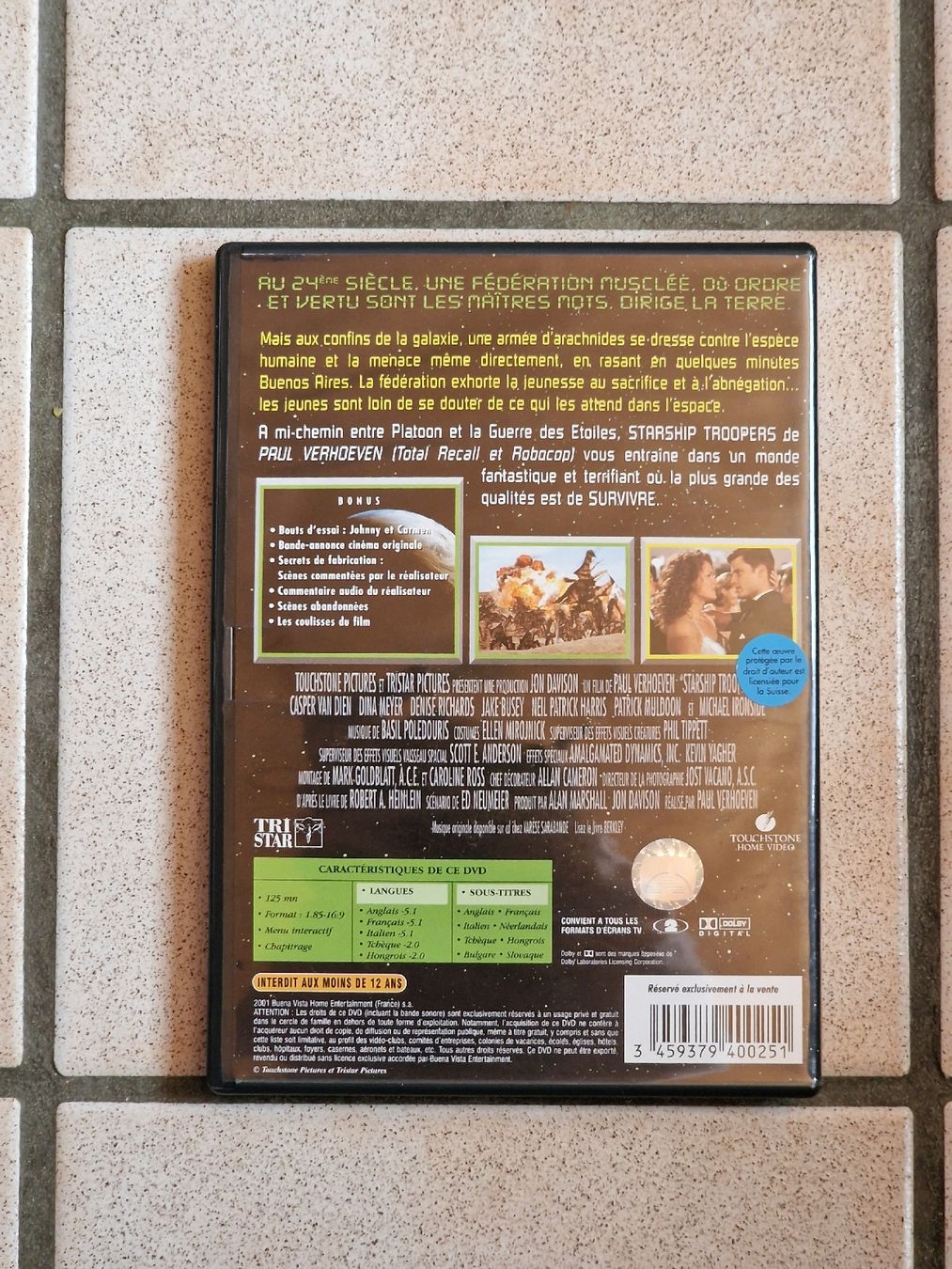 Tutti i DVDs: DVD Starship Troopers Édition Spéciale – Usato da Echallens venduto da mal_z665 1