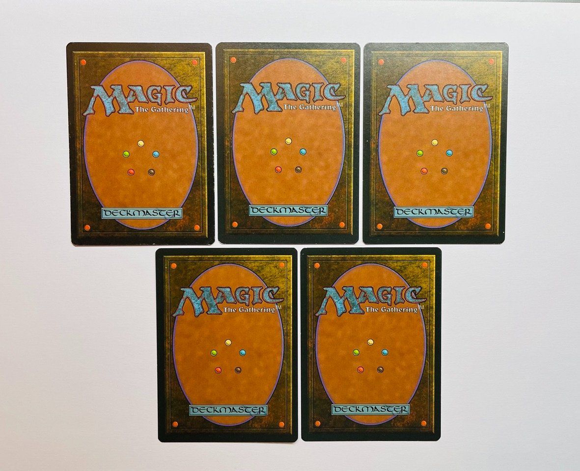 Magic The Gathering Sammelbilder & Trading cards: Magic The Gathering Weiss Uncommon 5x Revised – Gebraucht aus Duggingen von nad_6yzh 1