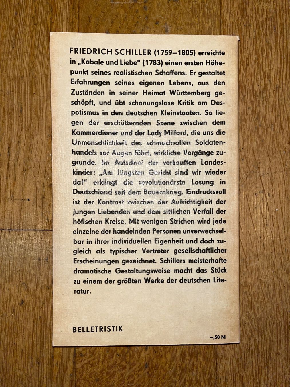 Libri: Schiller: Kabale und Liebe – Usato da Basel venduto da Buechermensch 1