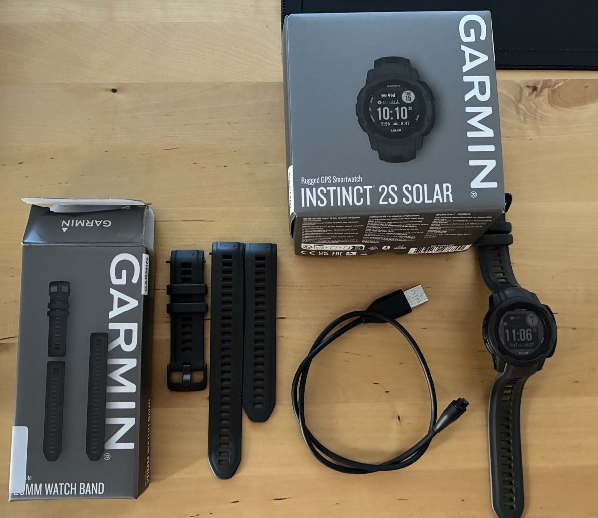 Garmin Smartwatch: Garmin Instinct 2s Solar – Gebraucht aus  von