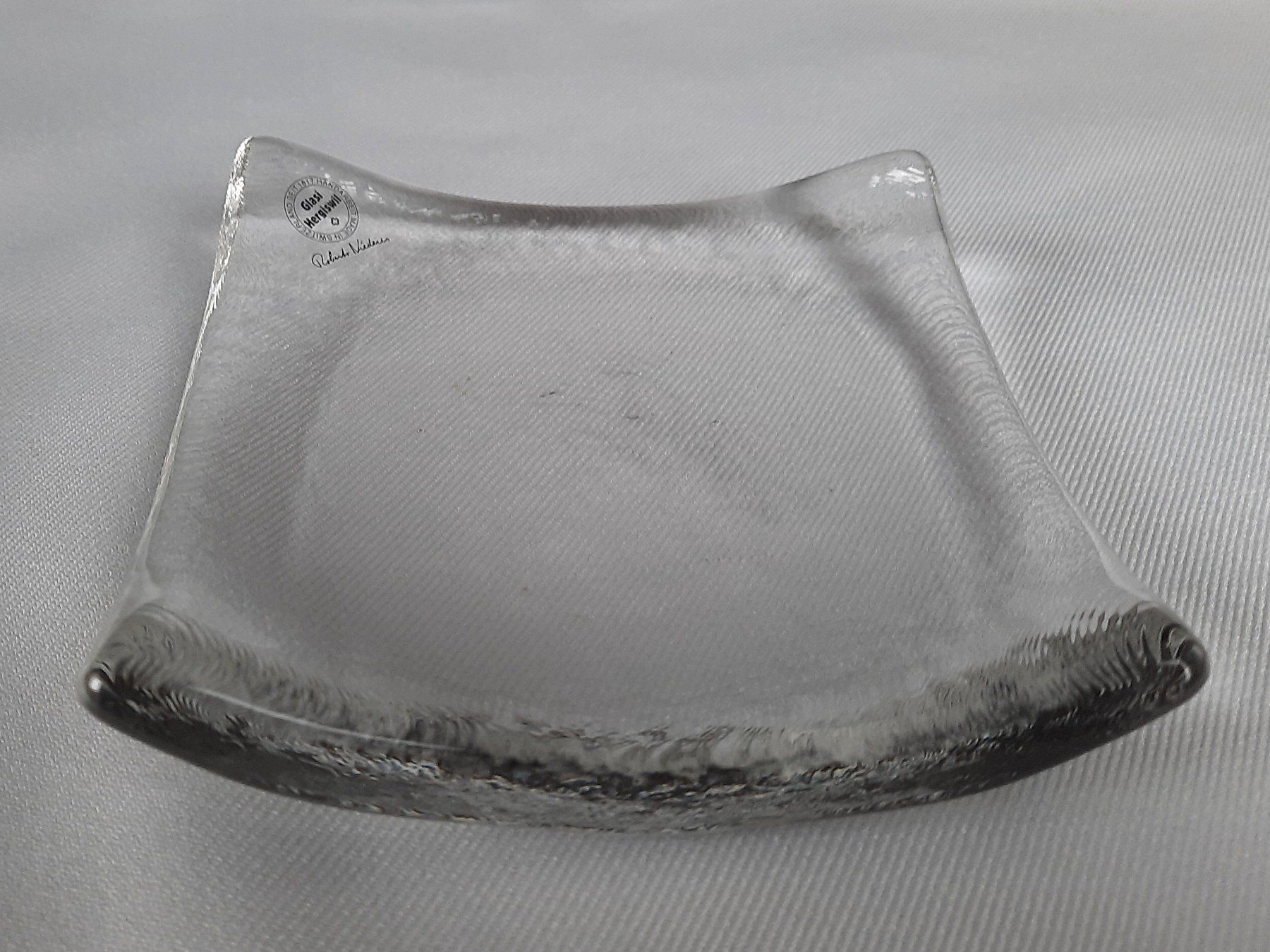 Glasi Hergiswil Piatti di portata: GLASI HERGISWIL Schale 11x11cm – Usato da Beinwil am See venduto da Restwert_Beinwil 2