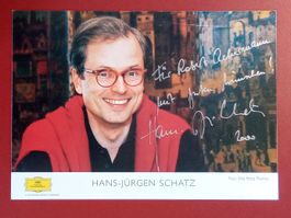 Hans-Jürgen Schatz Autogramm signiert Fotopostkarte 10x15cm