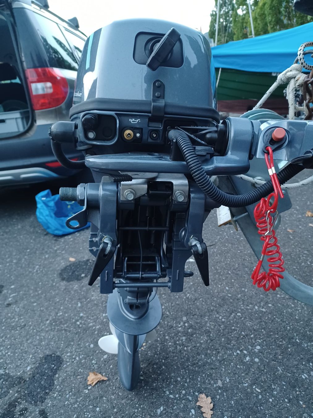 Yamaha Motoren: Yamaha 8 PS Bootsmotor – Gebraucht aus Seedorf UR von  4
