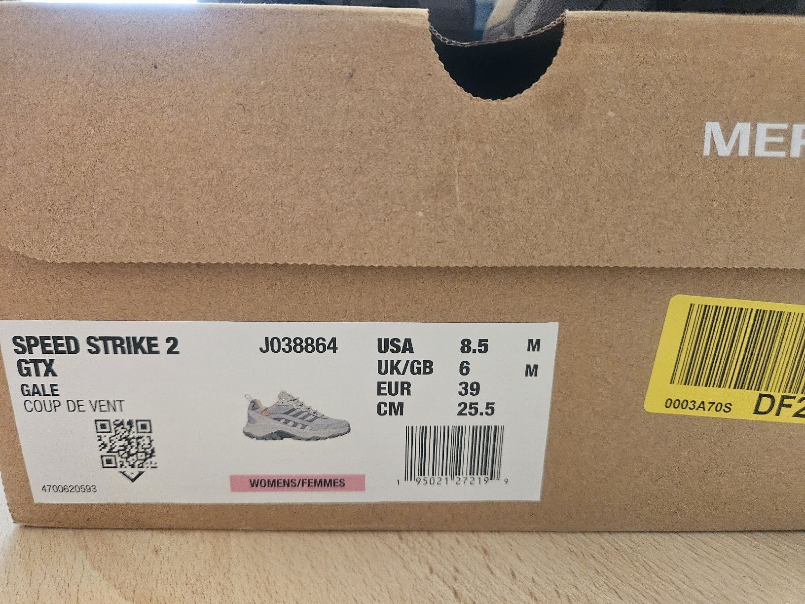 Merrell Scarpe da donna: Trekkingschuh Merell Speed Strike 2 GTX – Nuovo (secondo la descrizione) da Kaltbrunn venduto da bully14 2