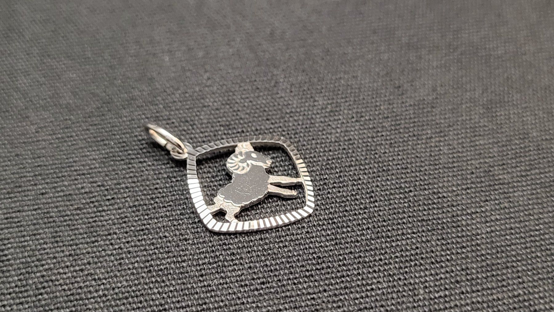 Pendentifs: Silber-Anhänger "Steinbock" – D'occasion à Basel par spinne02 1