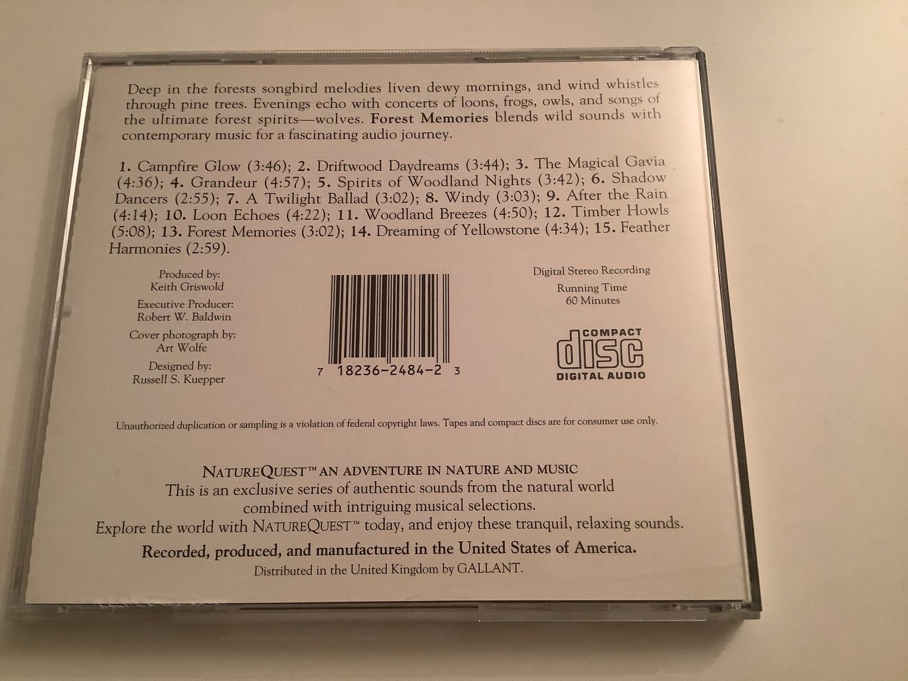 CDs: Forest Memories / Nature Quest – Gebraucht aus Dübendorf von Troll_88 1