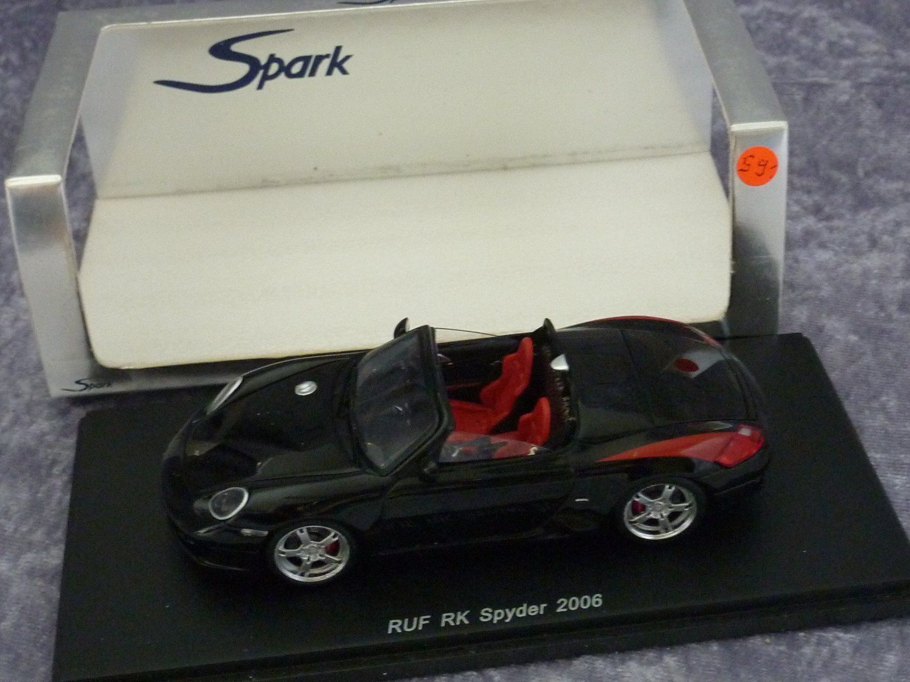 Porsche Modellini d'auto: Porsche Ruf Spider 2006  1:43 – Nuovo e nell'imballaggio originale da Dürrenäsch venduto da modellautos4you 2