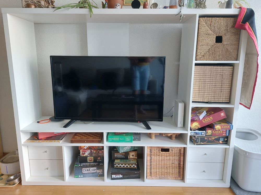 Meuble télé avec rangements 183x39x147 cm | Kaufen auf Ricardo