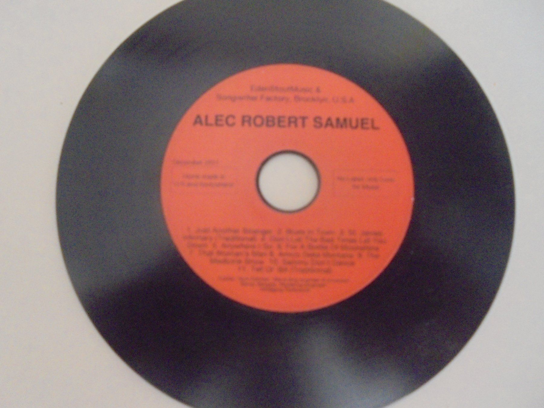 CD: Alec Robert Samuel " just another stranger "rare, comme neuf – Usato da Crissier venduto da Promopost 2