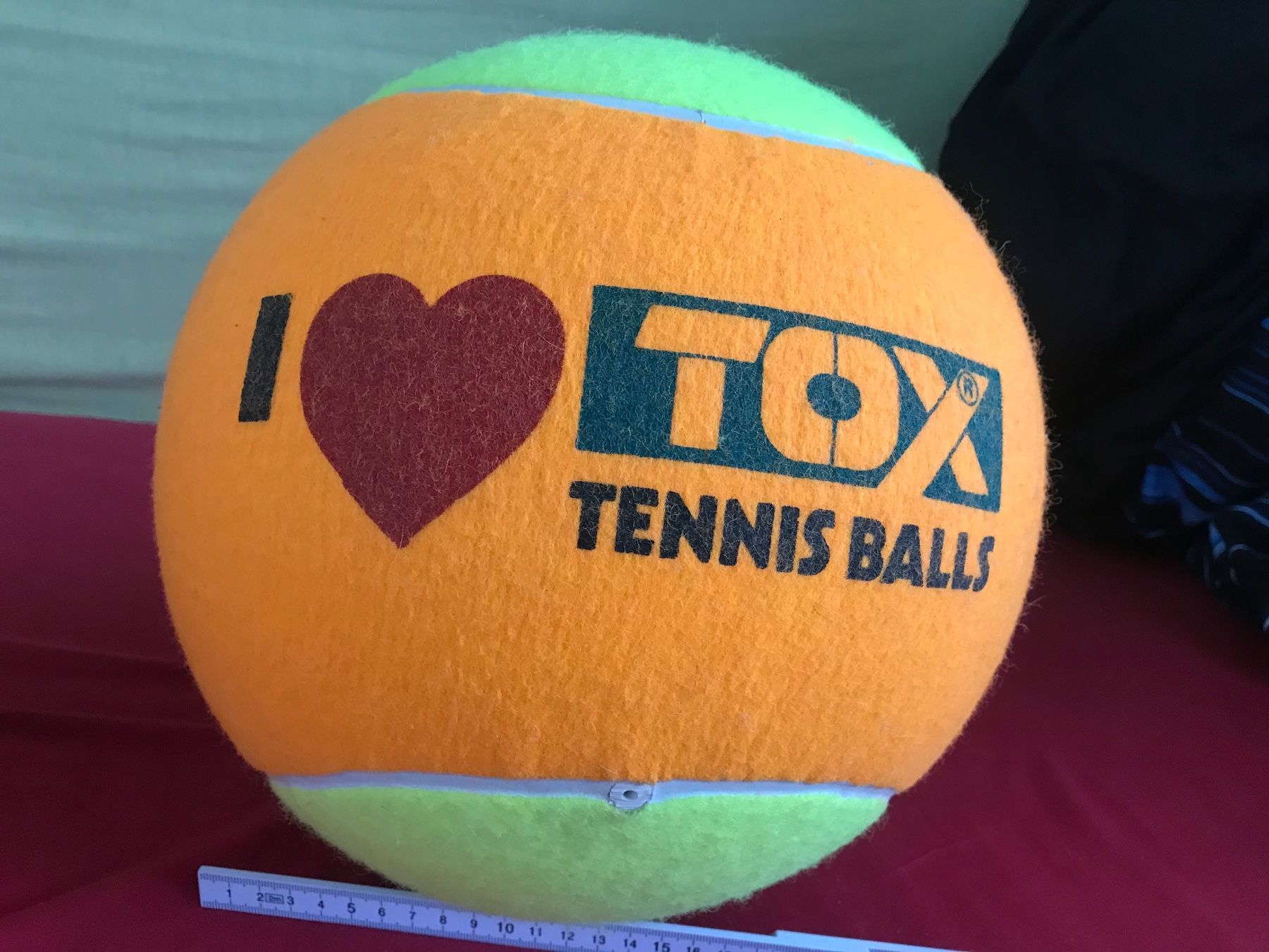Palloni: Abnormal grosser Tennisball – Usato da Glis venduto da 1Hector1 2
