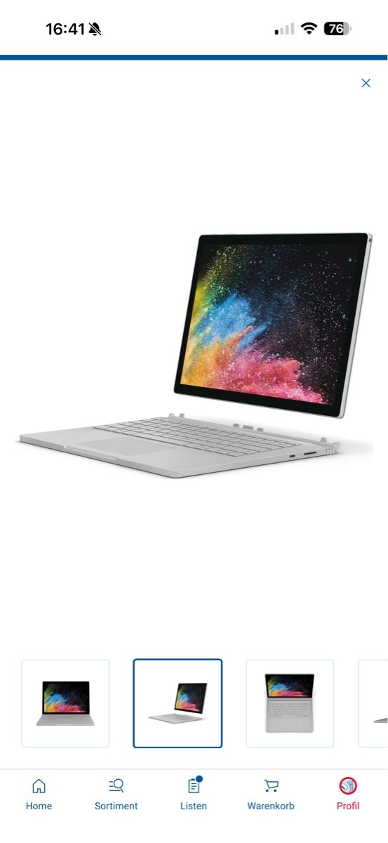 Microsoft Notebook: Microsoft Surface Book 2 – Usato da Männedorf venduto da Imbomar 1