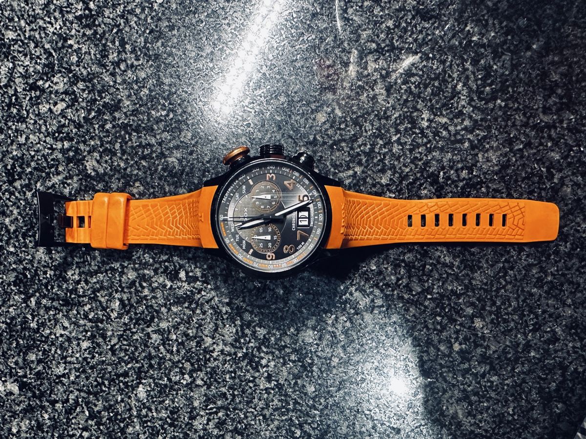 Edox Orologi: EDOX Chronorally Chronograph 45 – Usato da Dietlikon venduto da R_markus 5